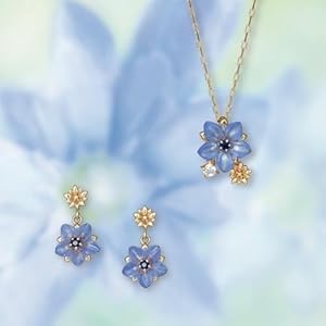TAKE-UP 誕生花ネックレス 9月リンドウ TAKE-UP ONLINE SHOP/テイクアップ公式オンラインショップ